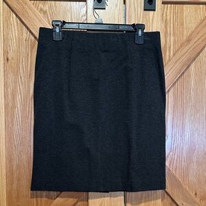 J. Jill Classic Gray Pencil Skirt